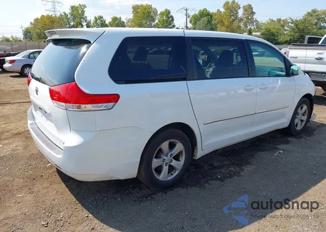 2012 Toyota Sienna Le 8 Passenger из США, поврежденный, VIN 5TDKA3DC9CS014086